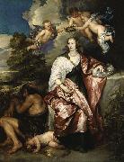 Anthony Van Dyck Lady Digby oil on canvas